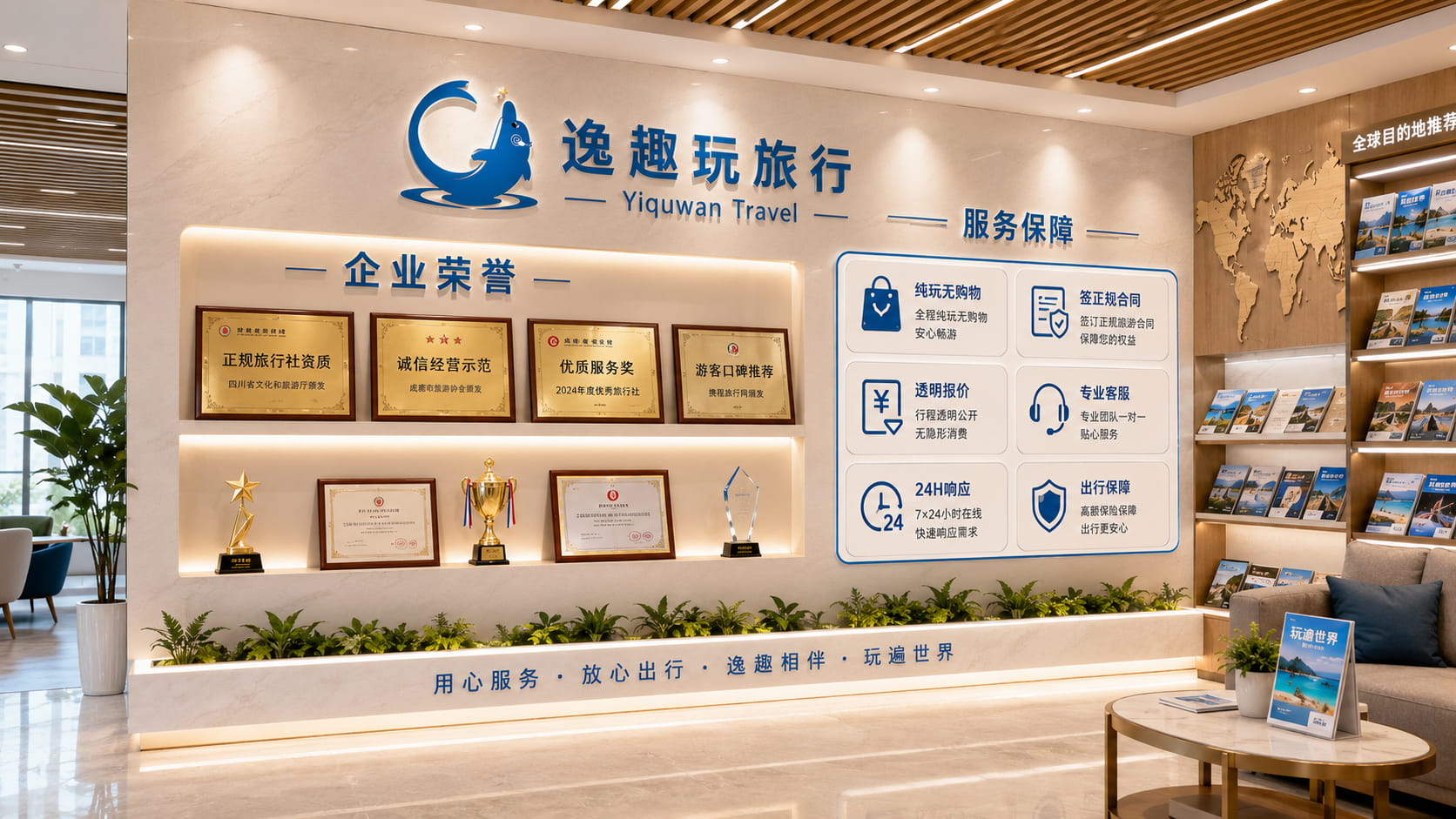 逸趣玩旅行荣誉展示 逸趣玩旅行荣誉展示
